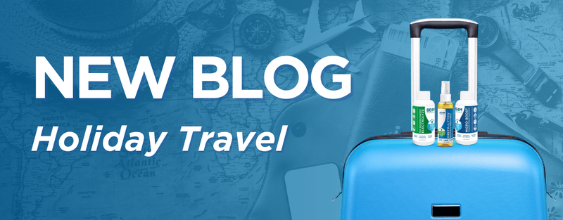 Stay energized during holiday travel blog graphic